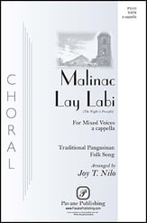 Malinac Lay Labi SATB choral sheet music cover